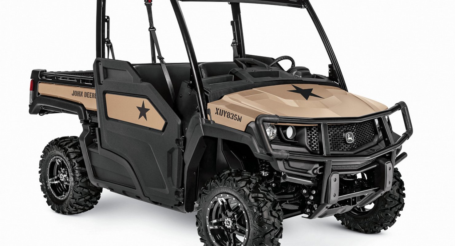 John Deere представил внедорожник Gator XUV835M, созданный в честь ветеранов вооруженных сил