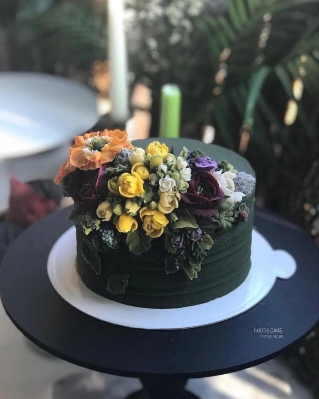 Цветущие торты от вдохновлённых природой мастеров Rhode Cake выпечка,декор