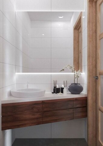 Как заставить маленькую ванную вместить необъятное. 6 «умных» идей хранения Как заставить маленькую ванную вместить необъятное. 6 «умных» идей хранения идеи для дома,интерьер и дизайн