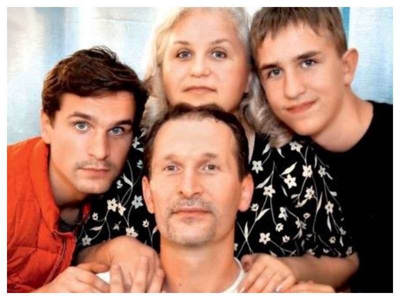 Федор Добронравов с семьей | Darada