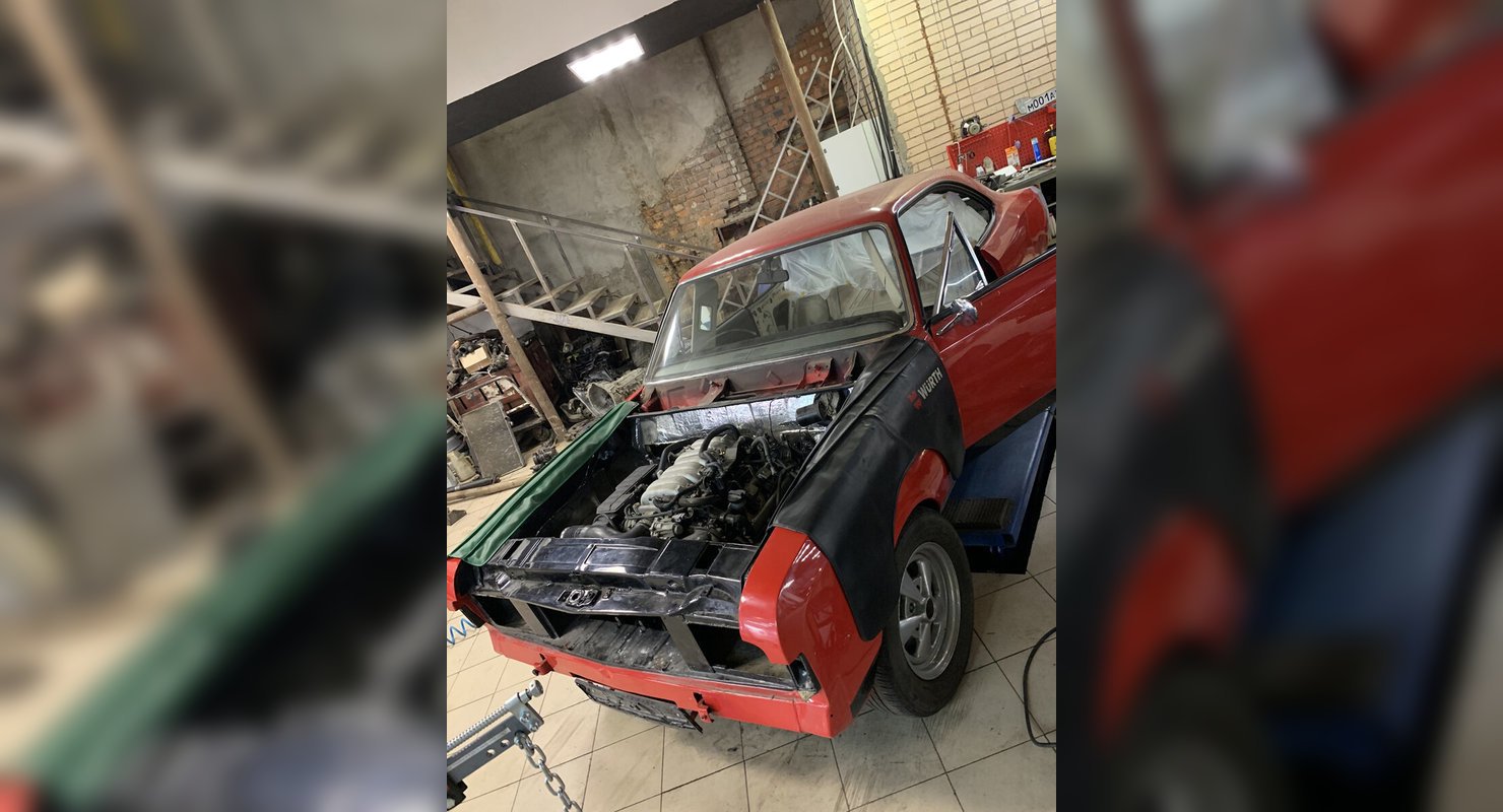 В сети показали самодельный американский маслкар из Opel 1969 года