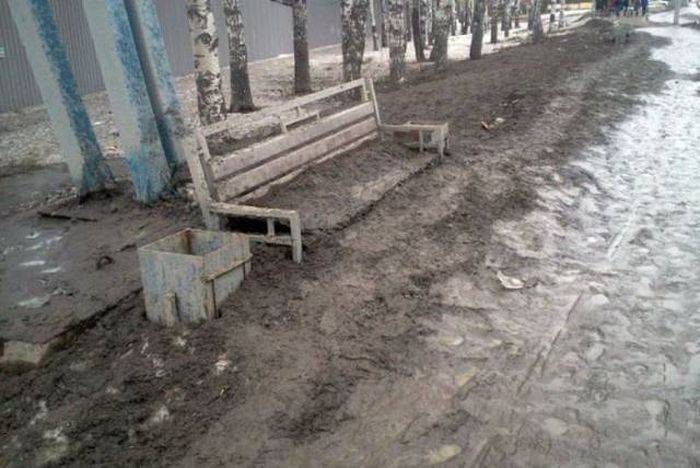 Неподражаемые картины русской жизни с ее национальными особенностями люди, прикол, россия, юмор