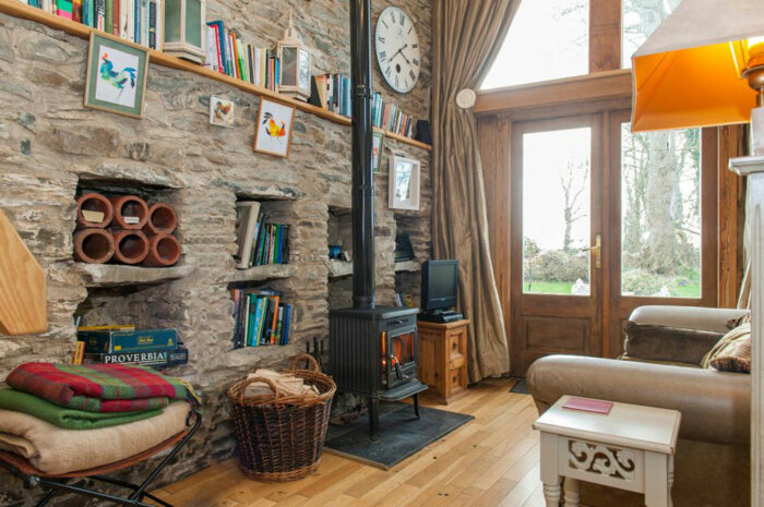 Как старинный каменный амбар превратили в роскошный гостевой дом Hermitage, Crows&039, Ирландия, чтобы, амбар, пространство, время, можно, smallhouseblisscom, уровне, строения, владелец, перекрытия, находится, гостевой, который, пространства, гостевом, домика, амбара