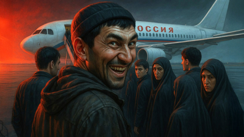    Билет иностранцам домой оплачивается буквально из нашего кармана. Выходит недёшево. Фото: коллаж Царьграда