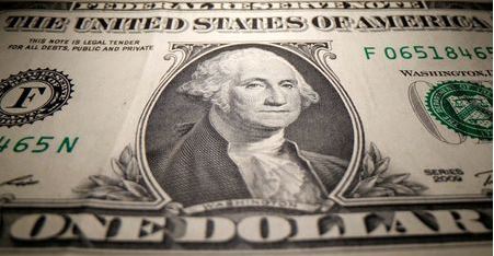 A U.S. Dollar banknote is seen in this illustration taken May 26, 2020. REUTERS/Dado Ruvic/Illustration