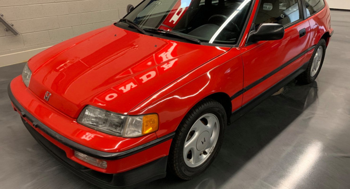 Найдена машина с пробегом в 1,6 миллиона километров и родным мотором: это Honda CR-X Si