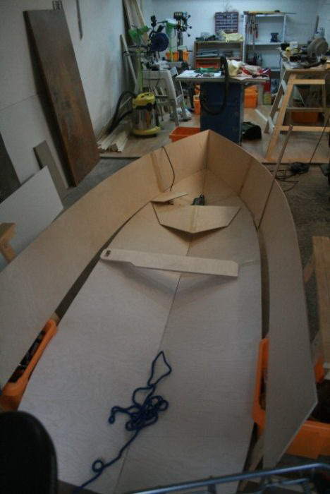 Самодельная мини-яхта Фотоотчет, строительству, лодки, парусом, минияхты, своими, руками  