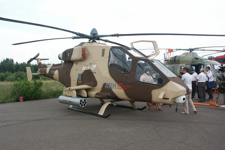 Ансат-2РЦ мог стать первым в России легким ударным вертолетом