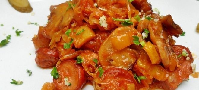 Бигус - классический рецепт очень вкусного польского блюда кухни мира,мясные блюда,овощные блюда,польская кухня