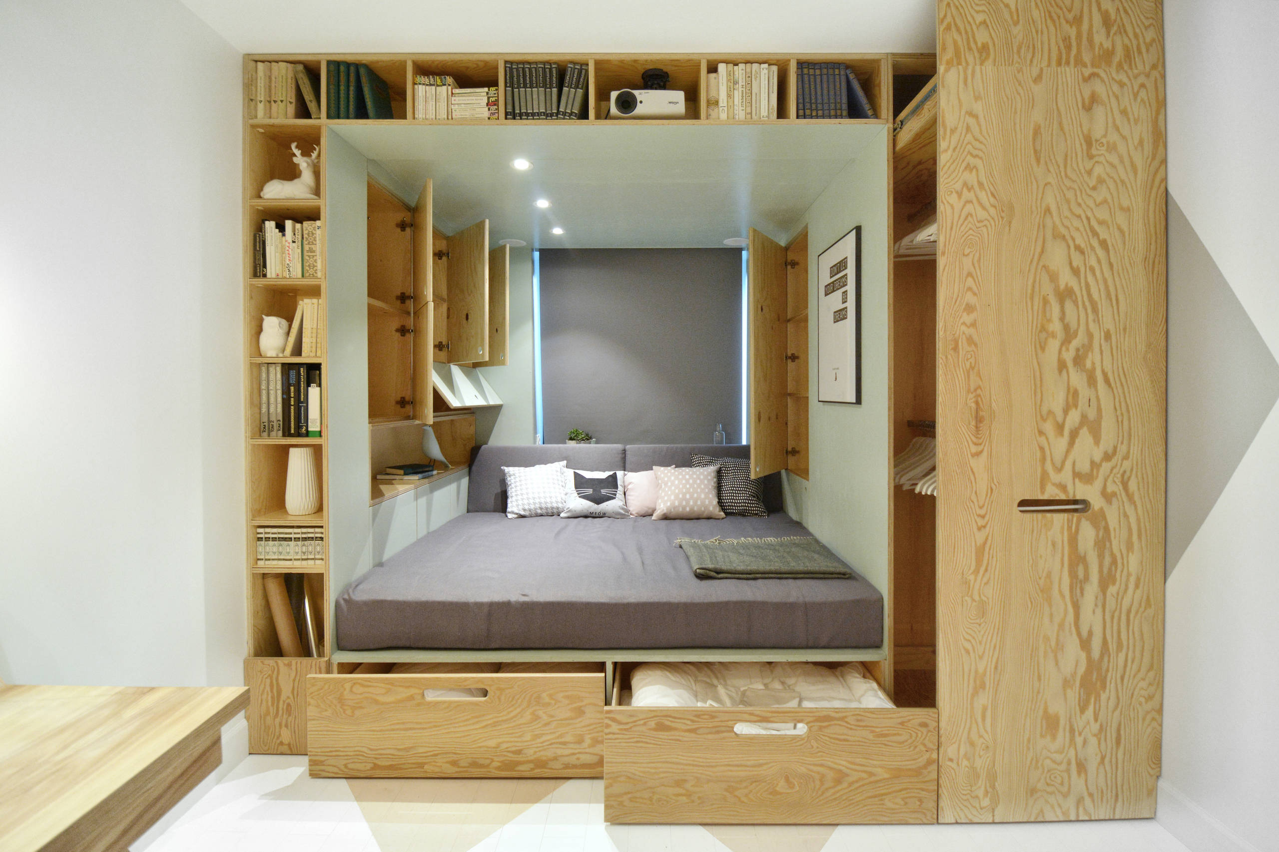 Планировка: Как обустроить узкую комнату с одним окном идеи для дома,интерьер и дизайн