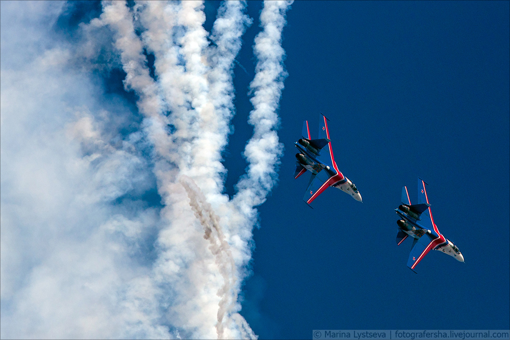 Русские витязи и Стрижи на China Airshow 2016