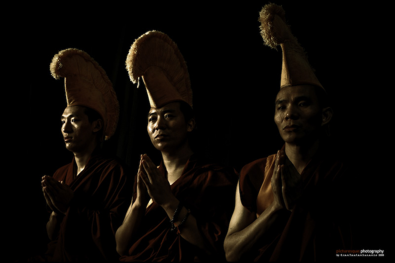 Тибетские монахи. (Фото: Evan Susanto / Flickr.com.) 