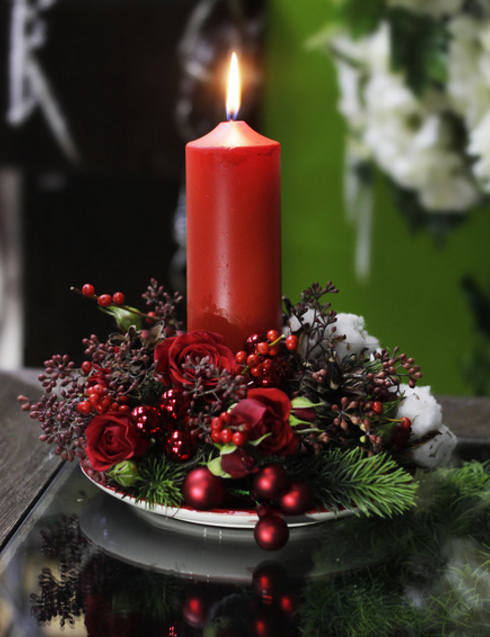 Как украсить свечи к Новому году свечи, свечей, украшения, декора, красные, ягоды, чтобы, декор, цветы, новогоднего, только, очень, ягодами, украсить, руками, своими, можно, красиво, часть, свечами