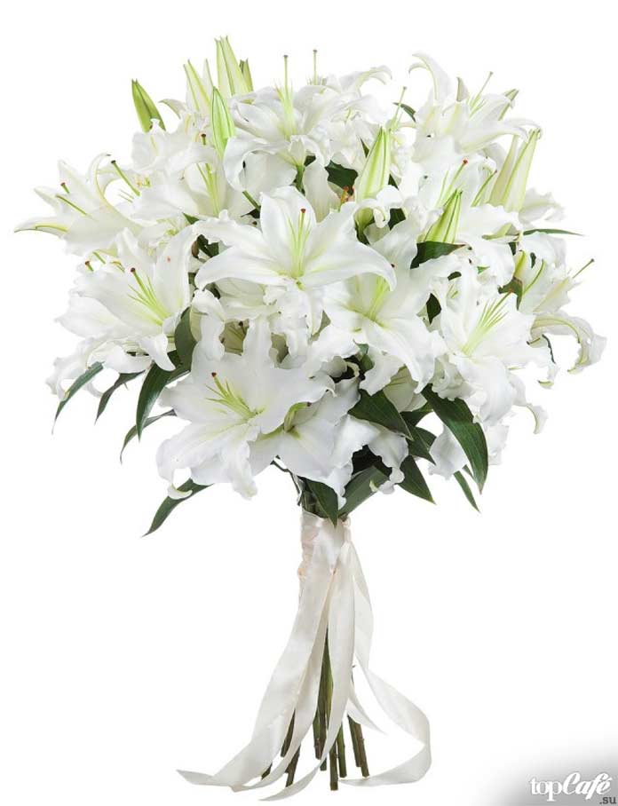 Букет из лилий
