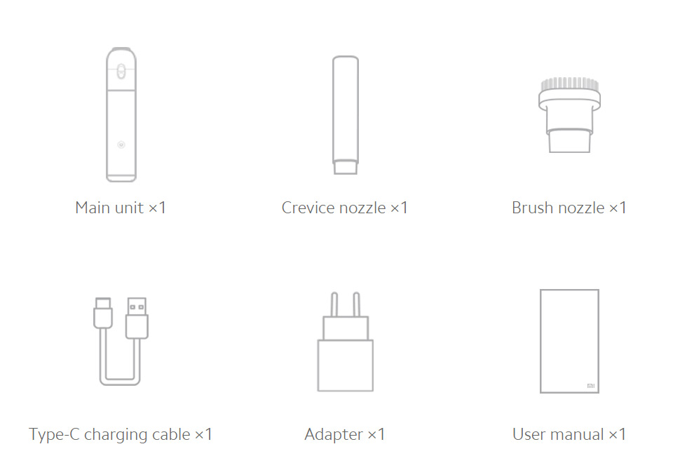 Компактный пылесос от Xiaomi: Mi Vacuum Cleaner mini  бытовая техника,гаджеты,приборы,роботы,Россия,техника,технологии,электроника