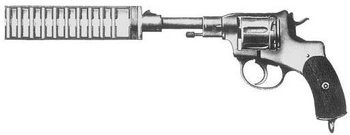 Отечественные проекты бесшумных револьверов: ограниченный успех Отечественные проекты бесшумных револьверов: ограниченный успех оружие