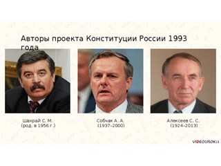 Как создавалась Конституция РФ 1993 года россия