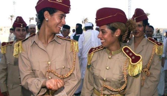 Девушки из охранного отряда Каддафи