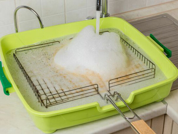 Зачем я намыливаю полиэтиленовый пакет и почему теперь легко отмываю решетку для гриля сделай сам,советы