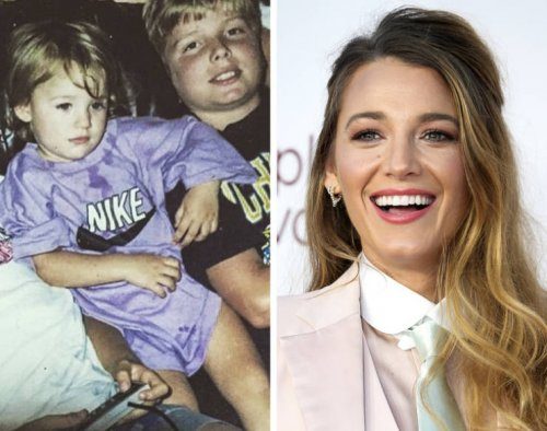 Западные звёзды в детстве и сейчас 