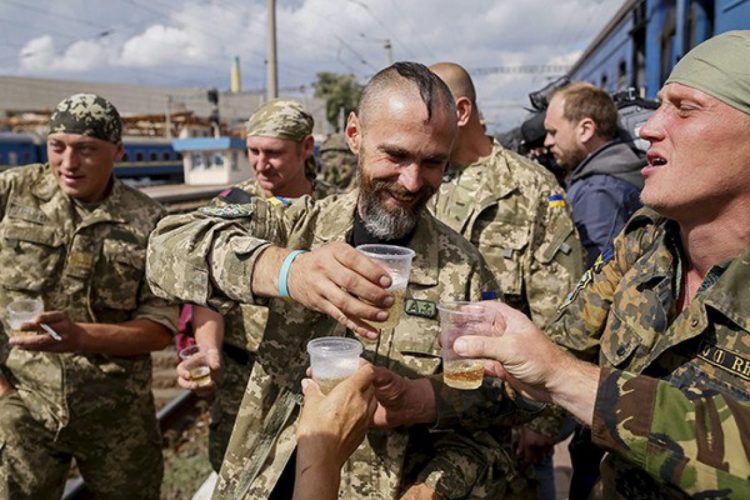 ато, атошник, всушник, полковник всу, пьянство всу, пьянство в ато