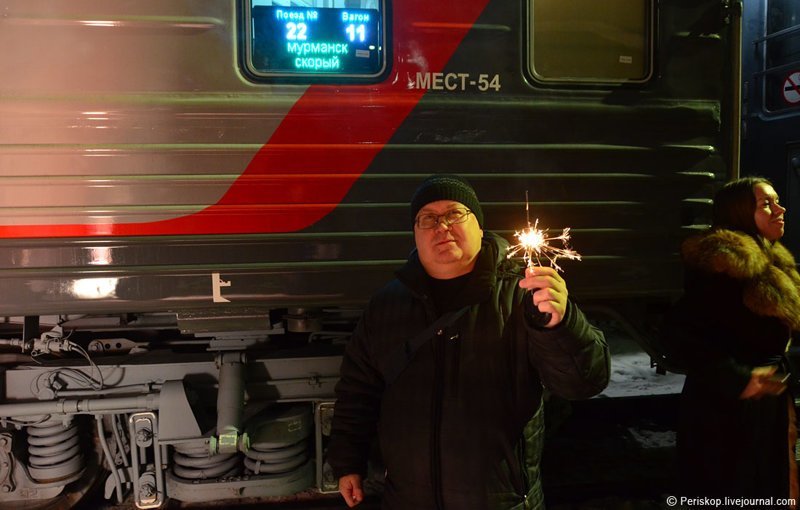 Новый Год в поезде №22: ломка шаблонов и мандаринный вагон новый год, поезд, факты, фото
