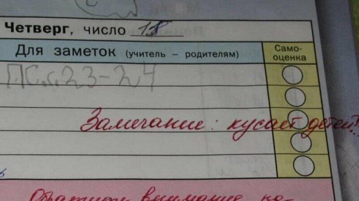 15 убойных замечаний в дневниках, после которых родителей вызывают в школу 15 убойных замечаний в дневниках, после которых родителей вызывают в школу