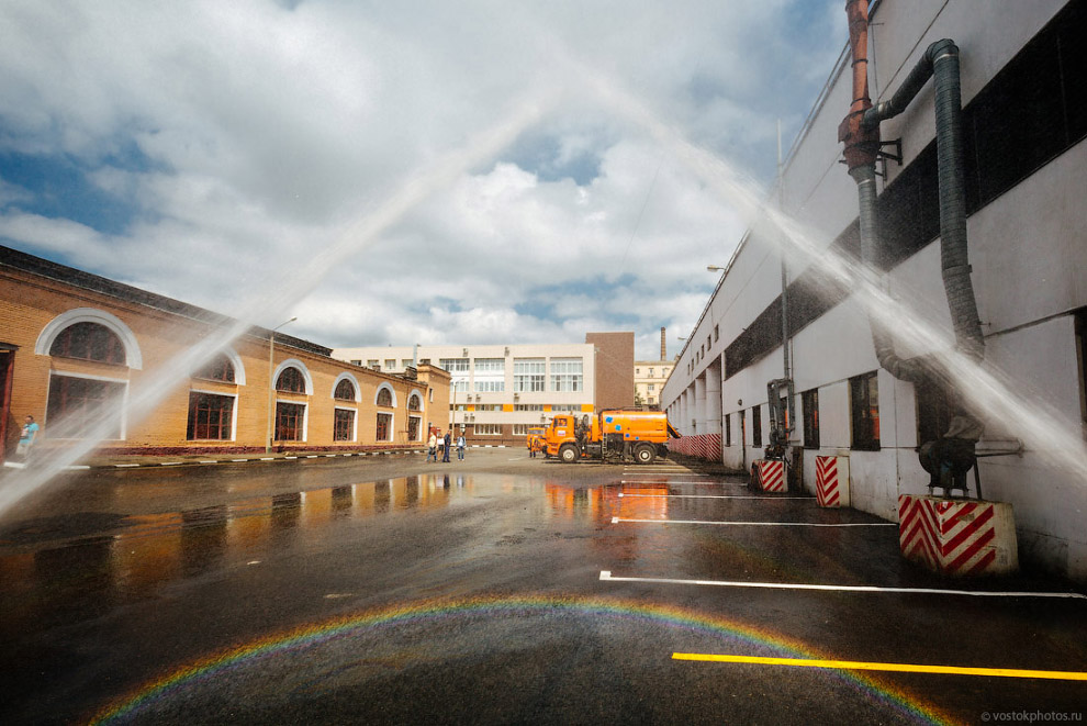 Как моют Москву Как моют Москву