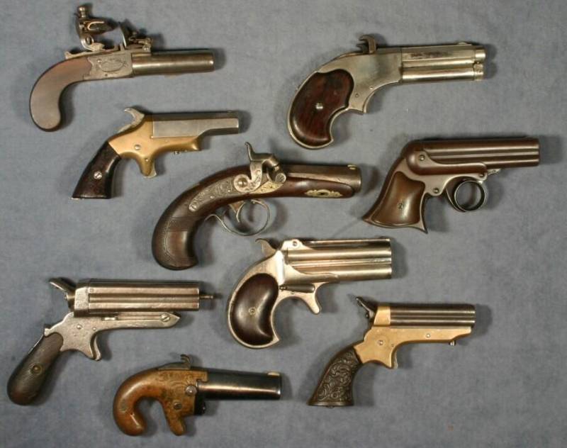 Пистолеты для муфты, башмаков и… жилетного кармана! Пистолеты для муфты, башмаков и… жилетного кармана! оружие