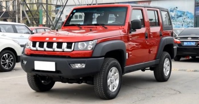 Рассекречен обновленный китайский внедорожник BAIC BJ40