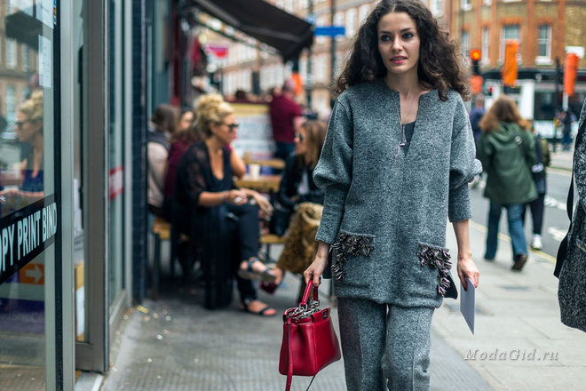 London Fashion Week осень-зима 2016-2017 - street style