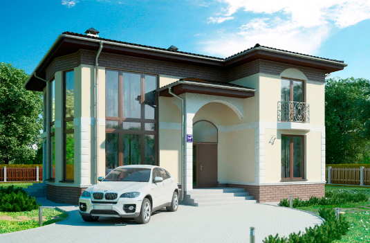 Типовой проект дома за 55 тыс. руб.