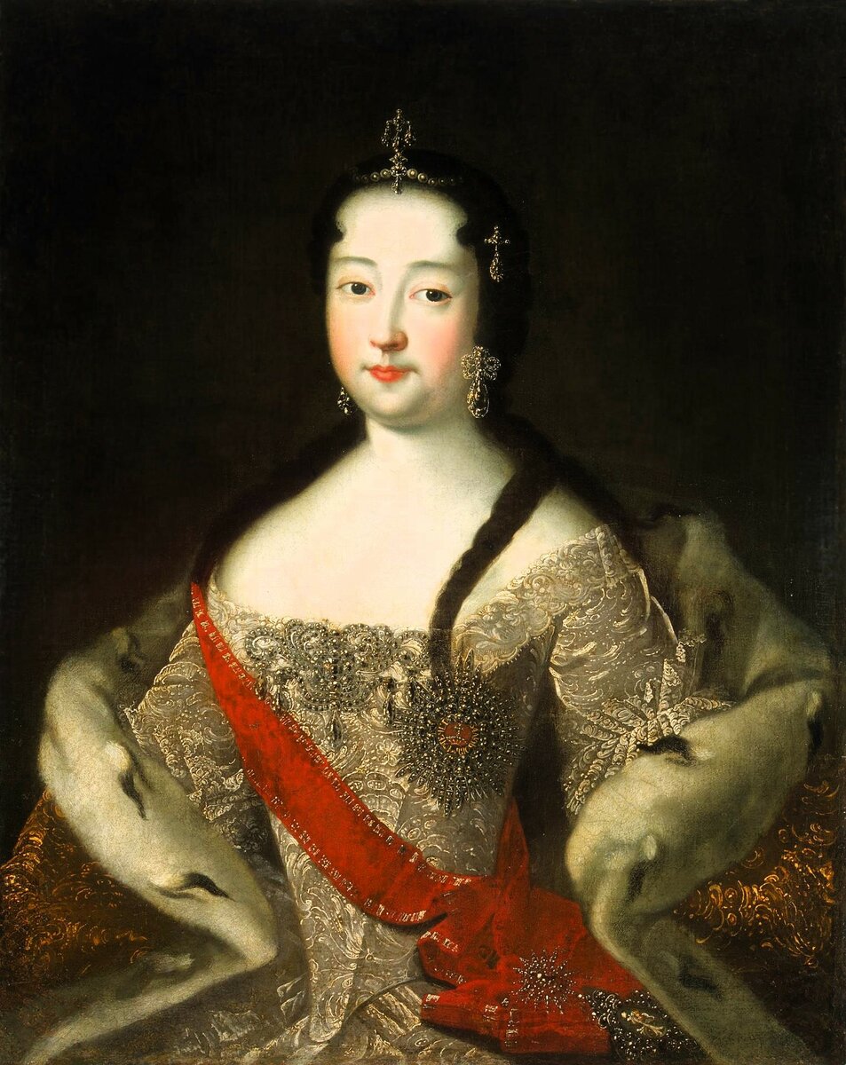 «Цесаревна Анна Петровна», худ. Иван Адольский, 1721 год