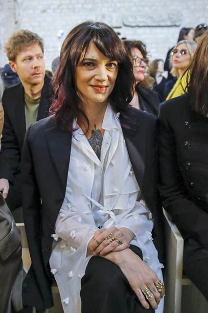 Неделя моды в Париже: Ума Турман, Азия Ардженто, Джиджи Хадид и другие на показе Lanvin осень-зима 2019/2020 Новости моды