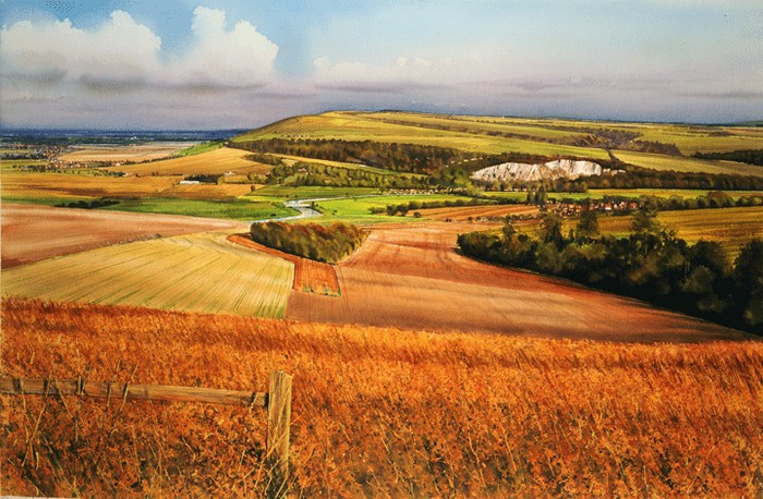 Живая акварель. Картины Джо Фрэнсиса Даудена Живая акварель. Картины Джо Фрэнсиса Даудена