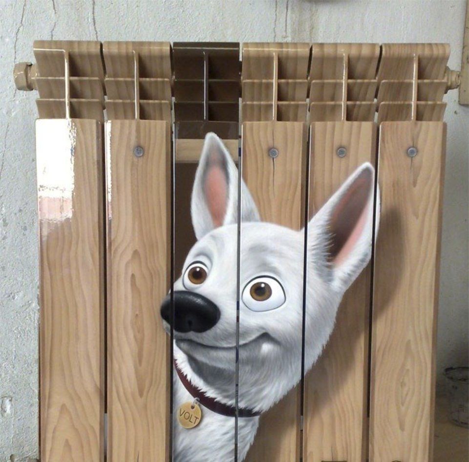 45 идей для декорирования батарей отопления, или Как «замаскировать» радиаторы отопления дома, чтобы не мозолили глаза идеи для дома,интерьер и дизайн