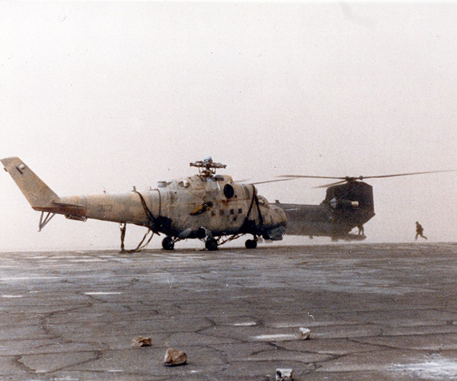 Американские военные однажды украли российский вертолет МИ-24 в африканской республике