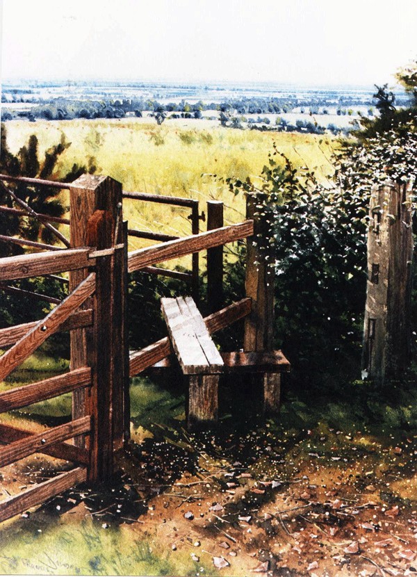 Живая акварель. Картины Джо Фрэнсиса Даудена Живая акварель. Картины Джо Фрэнсиса Даудена