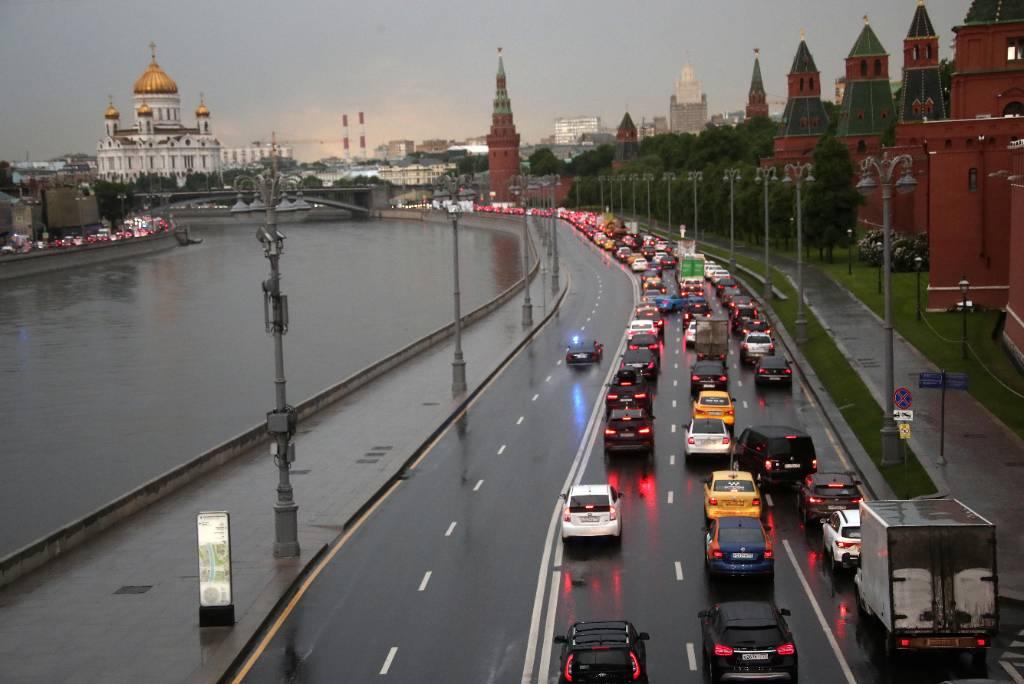 Москва в дороге