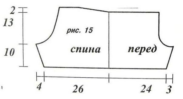 Схема вязания крючком шорты