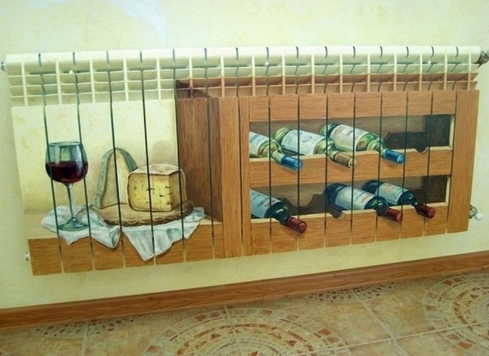 45 идей для декорирования батарей отопления, или Как «замаскировать» радиаторы отопления дома, чтобы не мозолили глаза идеи для дома,интерьер и дизайн