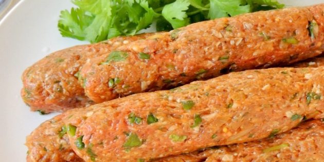 Как приготовить вкусный люля-кебаб на природе и дома кулинария,кулинарные хитрости,люля-кебаб,мясные блюда,рецепты