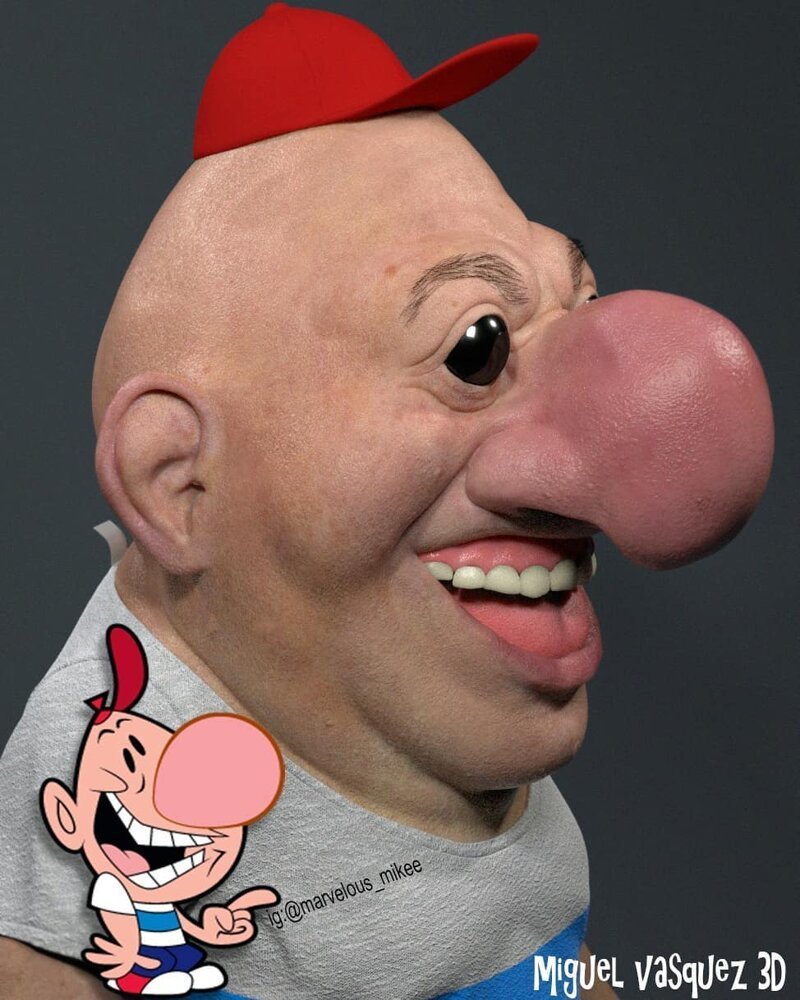 Художник, создавший Гомера Симпсона в 3D, показал новые работы 