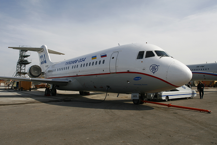 Ту-334 на Казанском авиазаводе