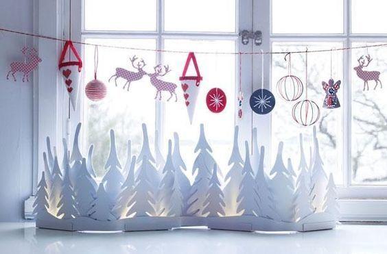 Украшения на окна к Новому году: 13 идей для праздничного настроения идеи для дома,новогодний декор,полезные советы
