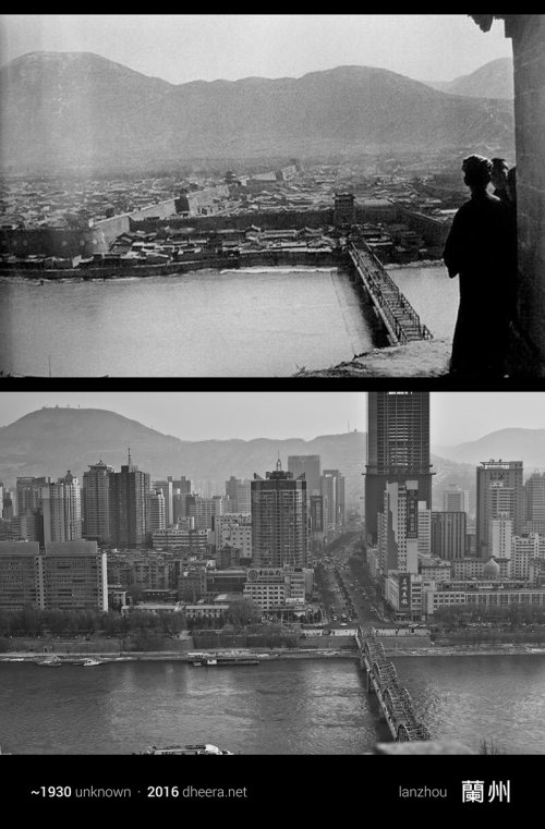 Китай тогда и сейчас: фотограф воспроизвёл снимки 100-летней давности Китай тогда и сейчас: фотограф воспроизвёл снимки 100-летней давности китай,страны,Фотография