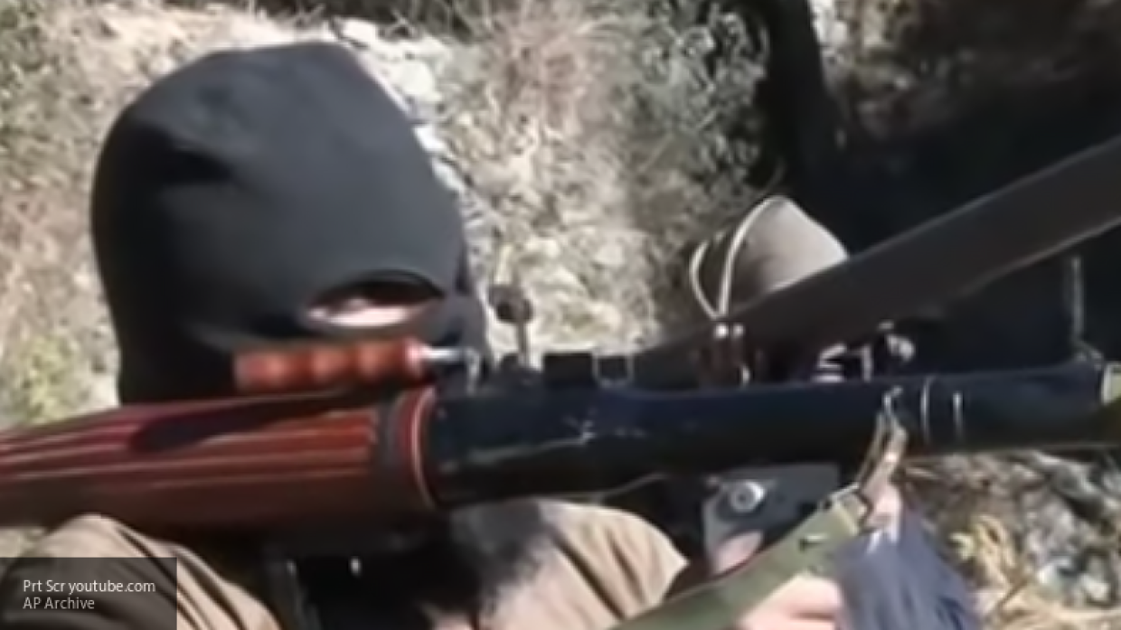 Видео нападения террористов на сити