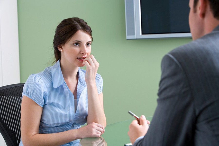 Гинекологический вопрос на собеседовании