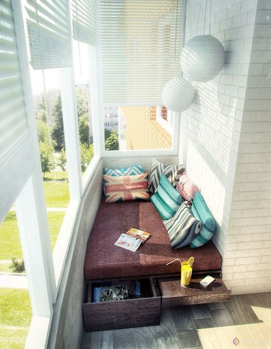 Шикарные идеи для балкона в квартире