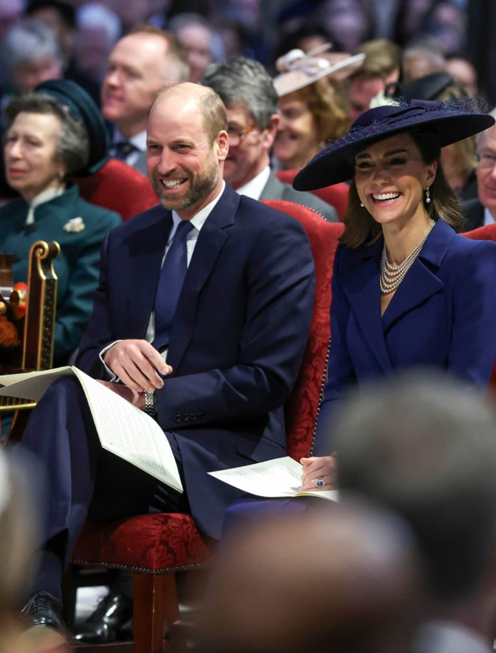 Уильям и Кейт на мероприятии